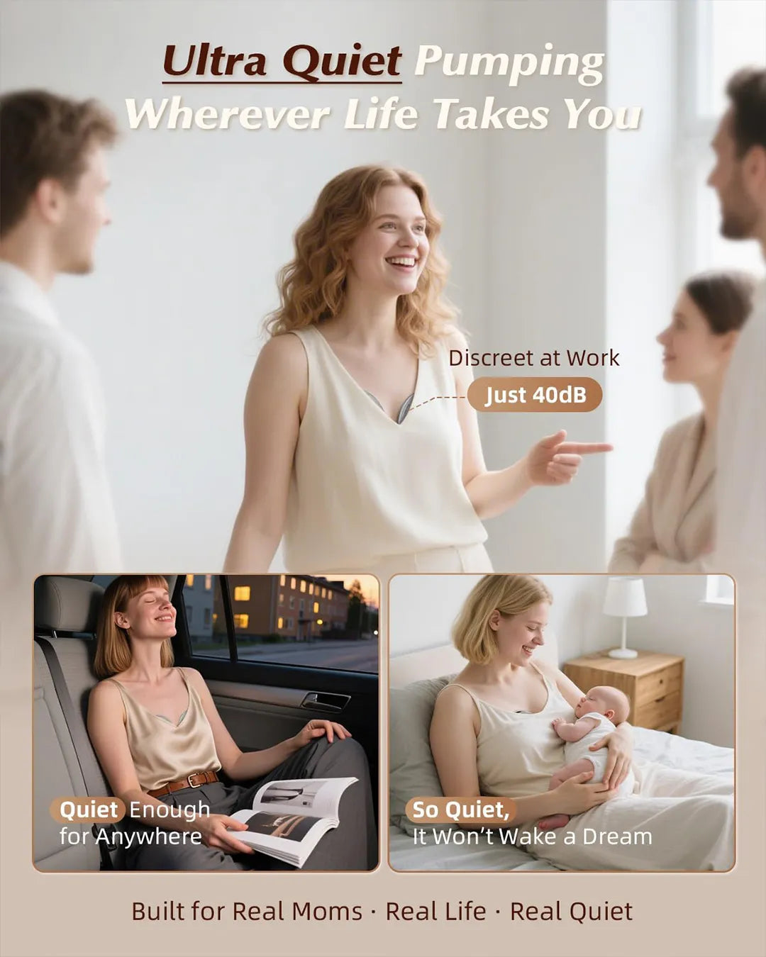 Hands-free Comfortable Breast Pump - K5 - Image 7