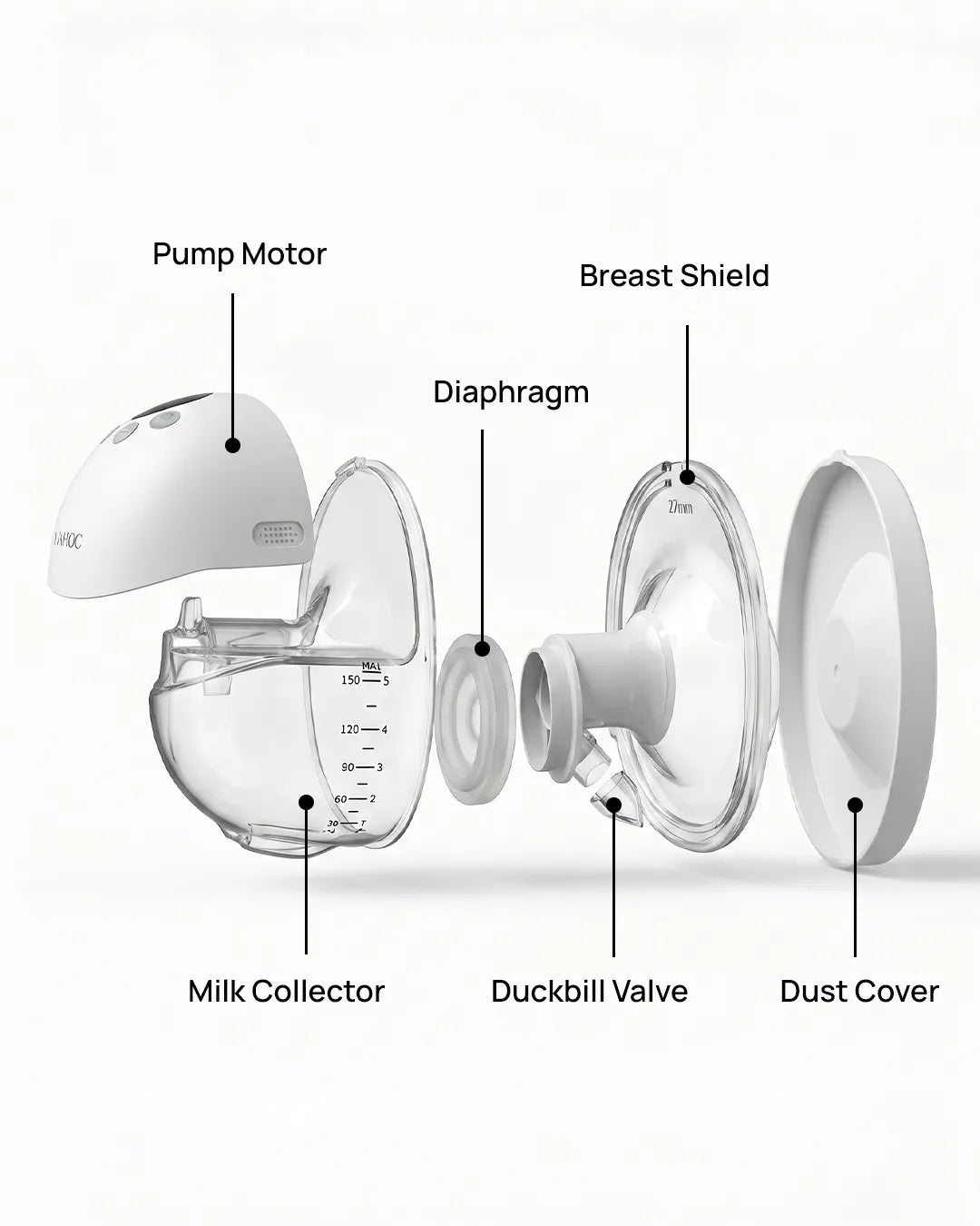Long-Lasting Wearable Breast Pump | K8 Pro - Image 7