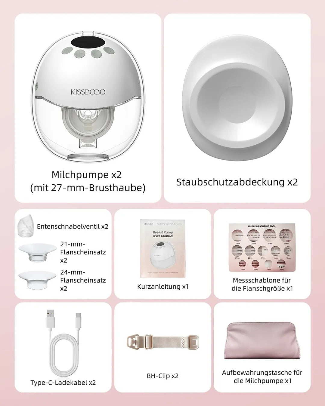 Long-Lasting Wearable Breast Pump | K8 Pro - Image 9