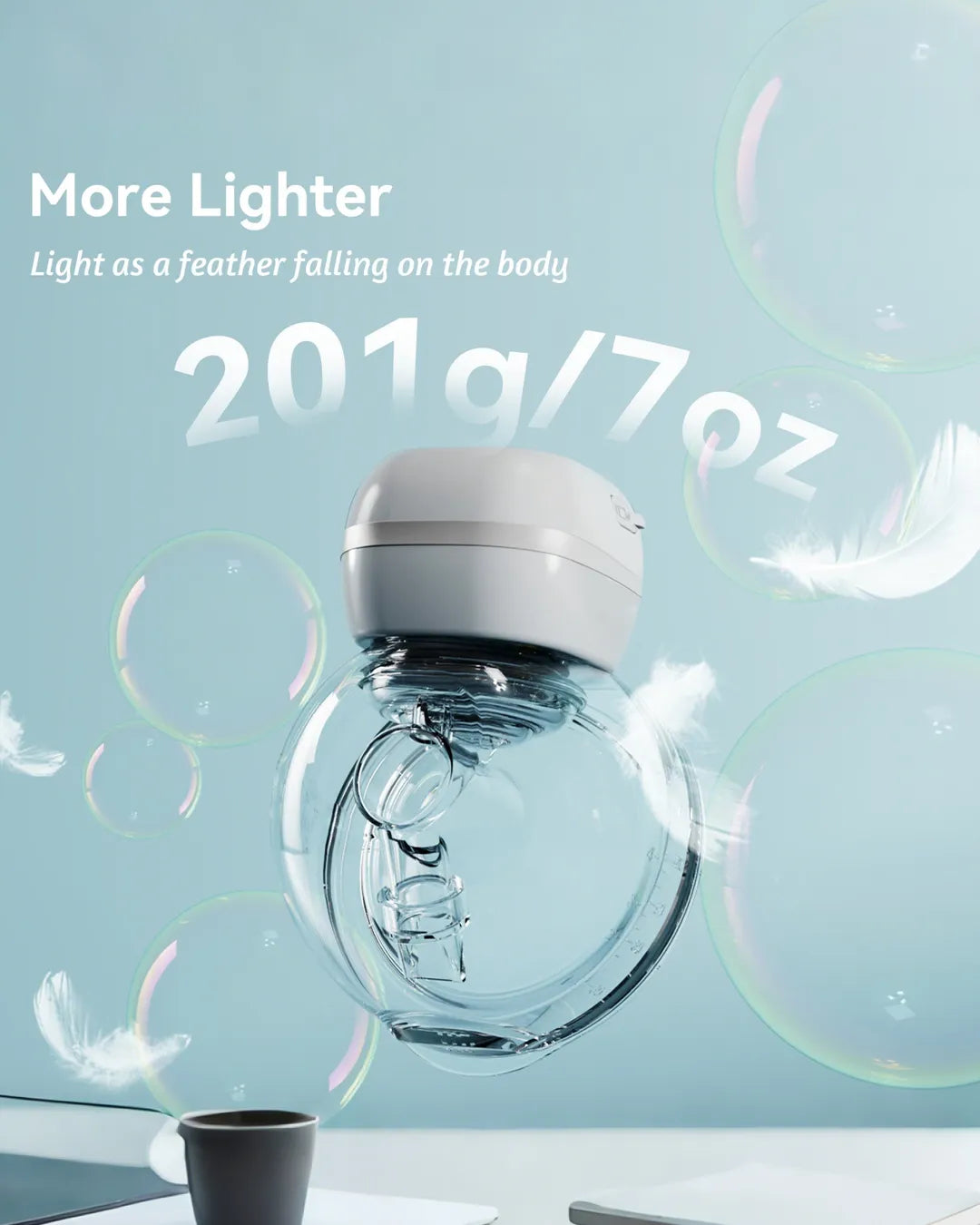 Wearable Long Battery Life Breast Pump -1508 - Image 3