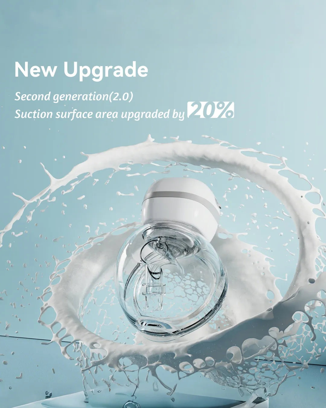 Wearable Long Battery Life Breast Pump -1508 - Image 7
